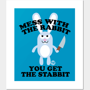 RABBIT STABBIT Posters and Art